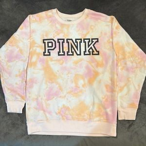 PINK Tie Dye Sweater XS